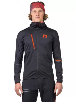Pánska mikina HANNAH NIRO HOODY ANTHRACITE MEL