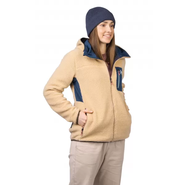  Dámska mikina HANNAH KOALA HOODY BEIGE/STRATIFIED SEA 