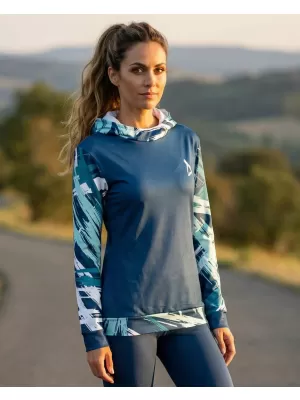 Dámska funkčná mikina premium ALTISPORT VOJ/ALW039MI01 NAVY