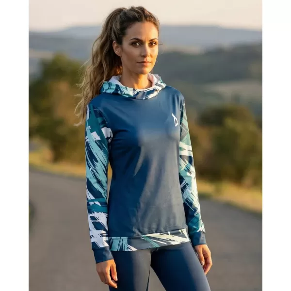  Dámska funkčná mikina premium ALTISPORT VOJ/ALW039MI01 NAVY 