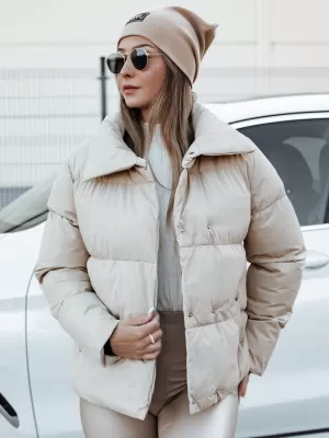 Dámska bunda DSTREET LARO ty4703 BÉŽOVÁ