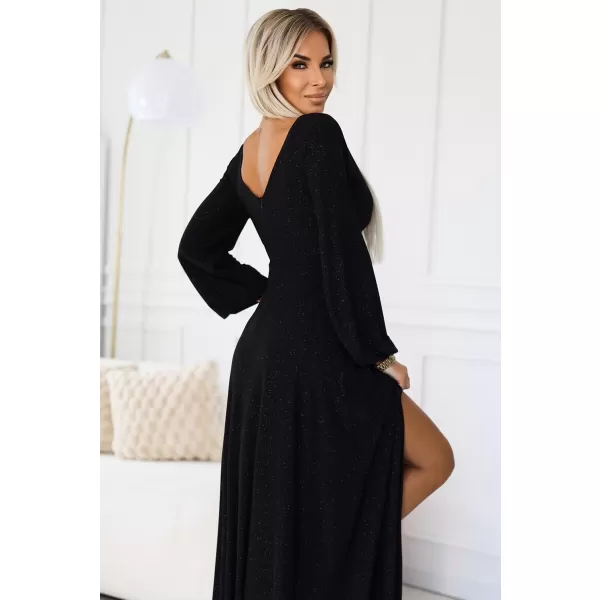  Dámske šaty Numoco nela 572-2 čierna 