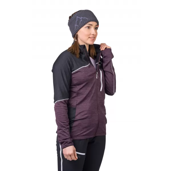  Dámska mikina HANNAH MEDA PRUNE PURPLE MEL 