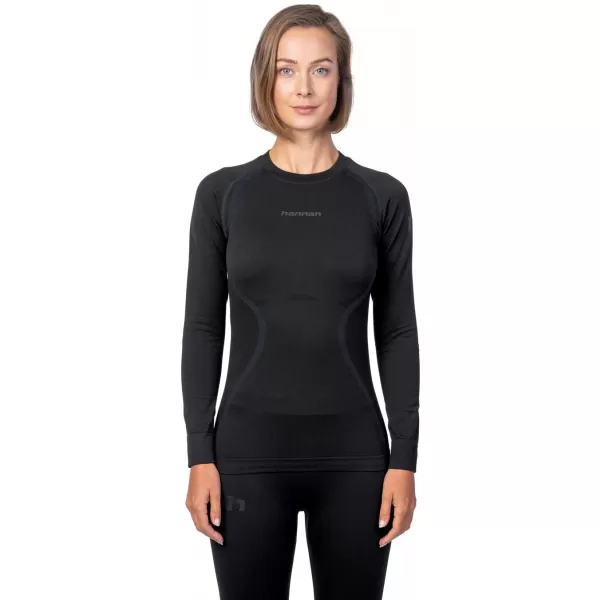  Dámske termo tričko HANNAH THERMO ACTIVE TS Ľ/S W ANTHRACITE 