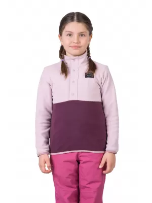 Detská mikina HANNAH MINT JR VIOLET ICE/FIG