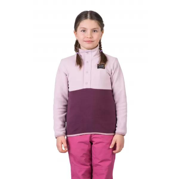 Detská mikina HANNAH MINT JR VIOLET ICE/FIG 