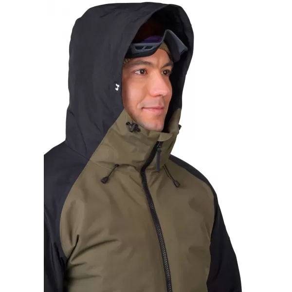  Pánska bunda HANNAH MASCON II DARK OLIVE/ANTHRACITE 