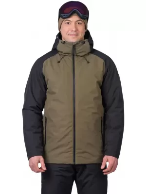 Pánska bunda HANNAH MASCON II DARK OLIVE/ANTHRACITE