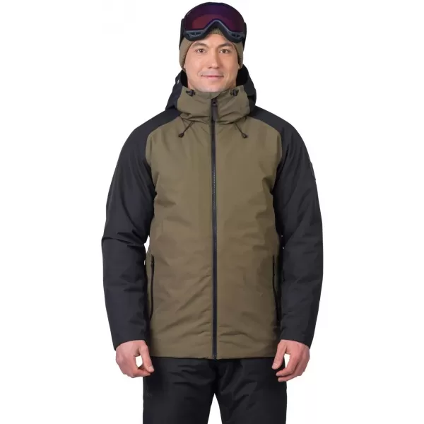  Pánska bunda HANNAH MASCON II DARK OLIVE/ANTHRACITE 