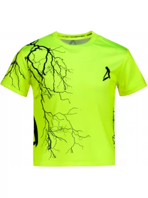 Detské funkčné tričko premium ALTISPORT VOJ/ALK004TR01 NEON YELLOW