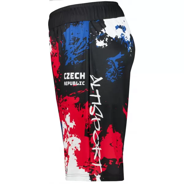 Pánske funkčné kraťasy bez vreciek premium ALTISPORT VOJ/ALM036KRA02 ŠKVRNY 