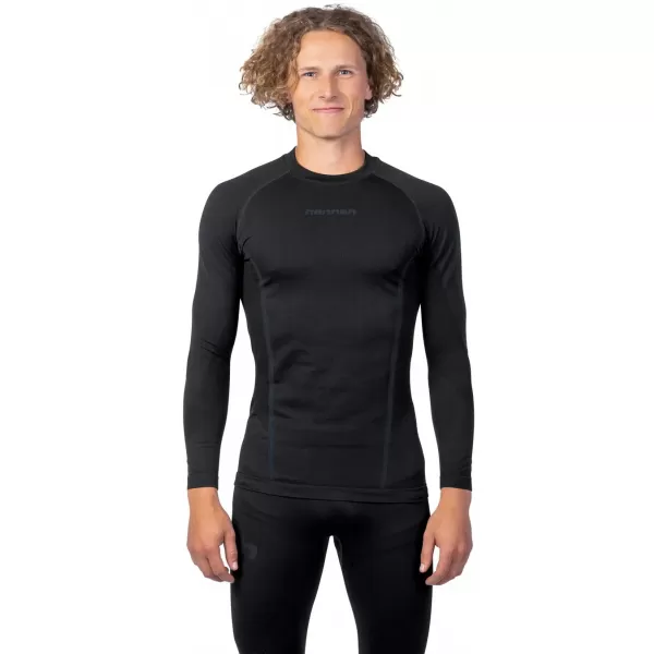  Pánske termo tričko HANNAH THERMO ACTIVE TS Ľ/S ANTHRACITE 