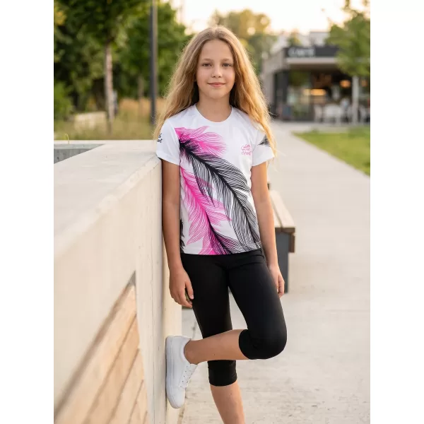  Detské prémiové funkčné tričko ALTISPORT VOJ/ALK001TR01 BIELA 