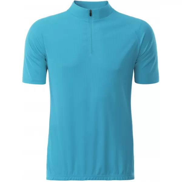  Pánsky cyklo dres ALTISPORT NoPrint NP/ALM215NJ TURQUOISE 