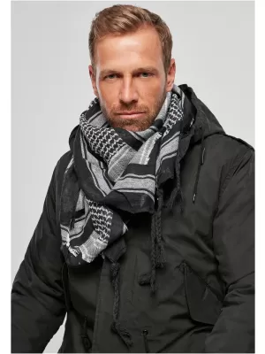Šatka BRANDIT BD7009 BLACK/WHITE