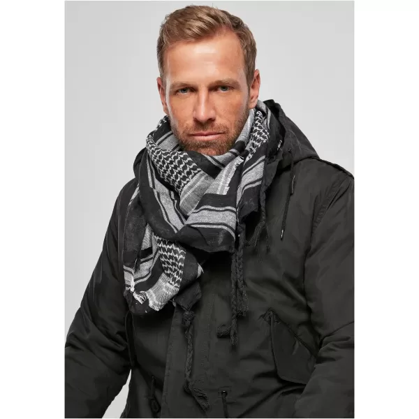  Šatka BRANDIT BD7009 BLACK/WHITE 