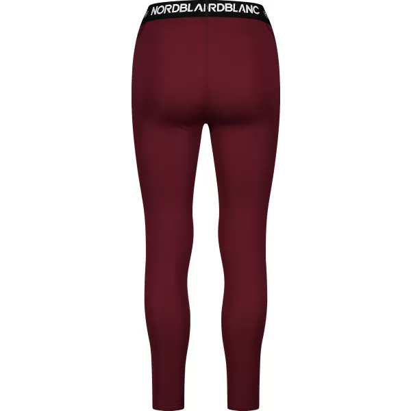  Dámske termo nohavice NORDBLANC SUPERPOWER NBBLD7976 VÍNOVÁ 