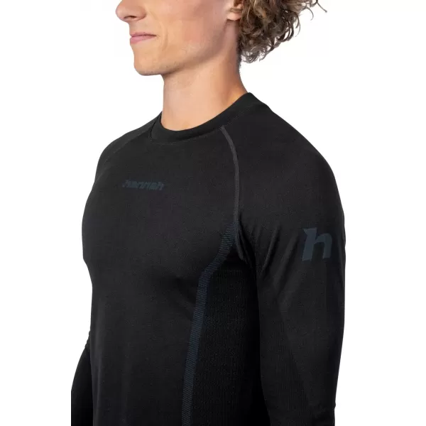  Pánske termo tričko HANNAH THERMO ACTIVE TS Ľ/S ANTHRACITE 
