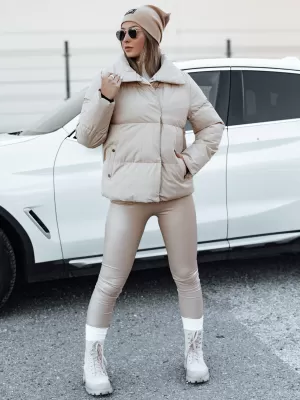 Dámska bunda DSTREET LARO ty4703 BÉŽOVÁ