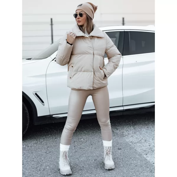  Dámska bunda DSTREET LARO ty4703 BÉŽOVÁ 
