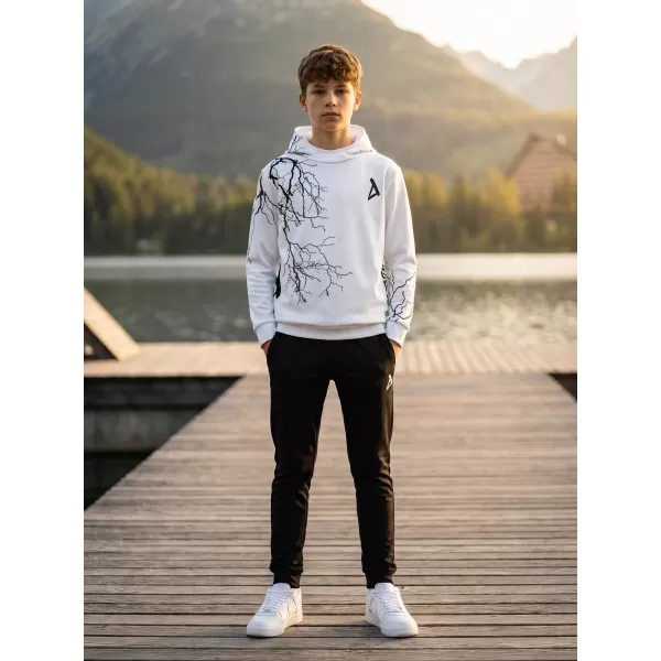  Detská funkčná mikina premium ALTISPORT VOJ/ALK004MI01 biela 
