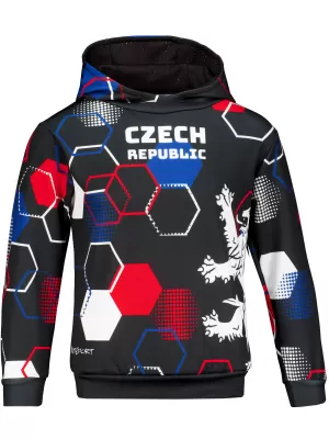 Detská funkčná mikina premium ALTISPORT VOJ/ALK036MI01 čierna