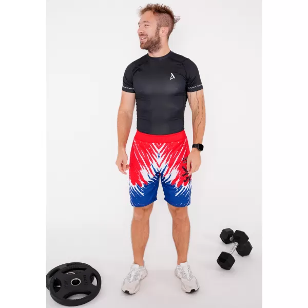  Pánske funkčné kraťasy bez vreciek premium ALTISPORT VOJ/ALM036KRA02 LEV 