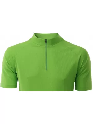 Pánsky cyklo dres ALTISPORT NoPrint NP/ALM215NJ LIME GREEN