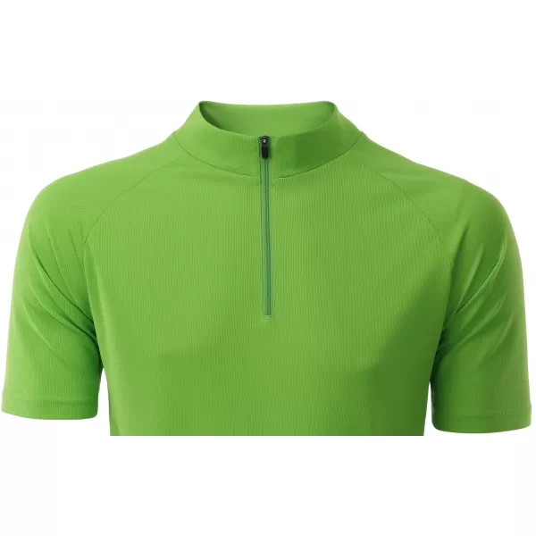  Pánsky cyklo dres ALTISPORT NoPrint NP/ALM215NJ LIME GREEN 