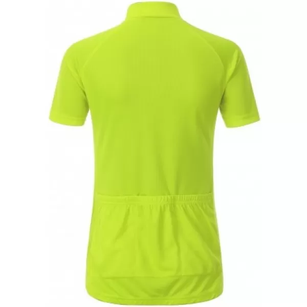  Dámsky cyklo dres ALTISPORT NoPrint NP/ALW115NJ BRIGHT YELLOW 