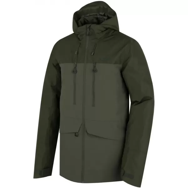  Pánska bunda HUSKY NEBET M DARK KHAKI 