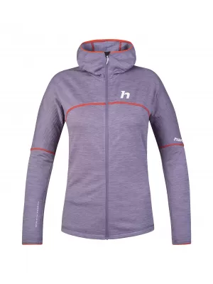 Dámska mikina HANNAH MEDA HOODY LAVENDER GRAY MEL