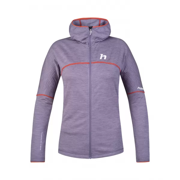  Dámska mikina HANNAH MEDA HOODY LAVENDER GRAY MEL 