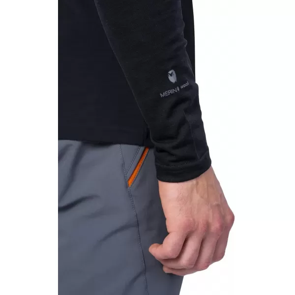  Pánske tričko s dlhým rukávom HANNAH TAREGAN L/S ANTHRACITE 