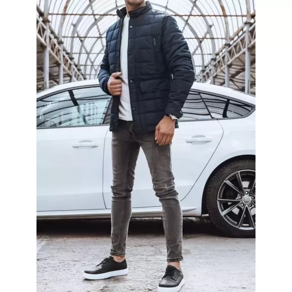  Pánska bunda DSTREET tx4135 NÁMORNÍCKA MODRÁ 