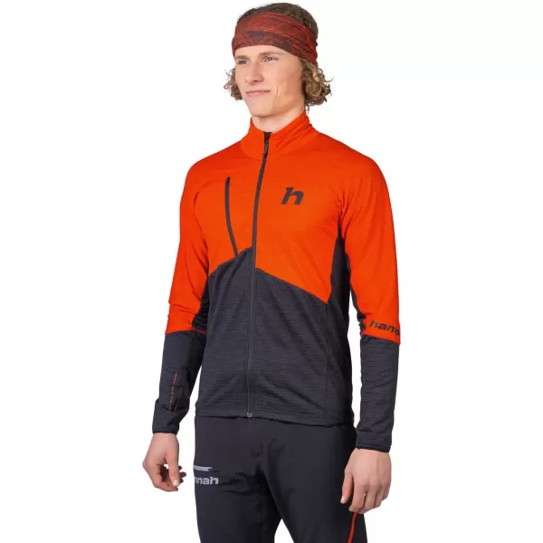  Pánska mikina HANNAH NIRO SPICY ORANGE/ANTHRACITE MEL 