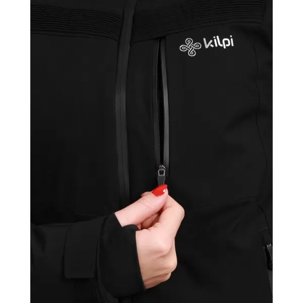  Dámska lyžiarska bunda KILPI VALERA-W WL0106KI čierna 