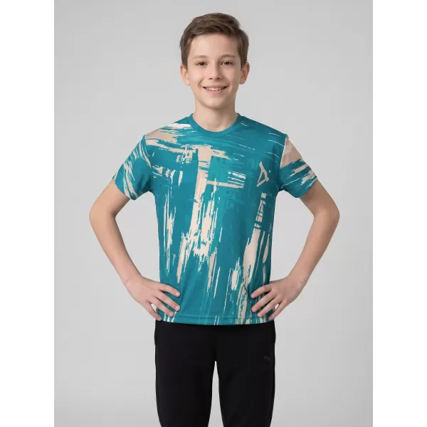 Detské funkčné tričko premium ALTISPORT VOJ/ALK010TR01 EMERALD/MODRÁ 