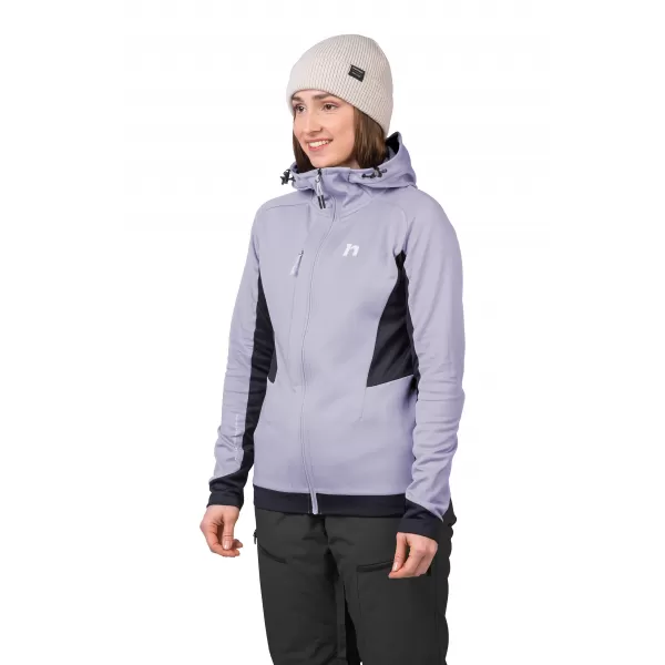  Dámska mikina HANNAH NELA HOODY LAVENDER AURA/ANTHRACITE 
