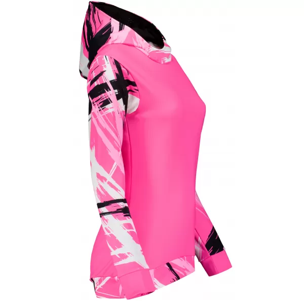  Dámska funkčná mikina premium ALTISPORT VOJ/ALW039MI01 FLUO PINK 
