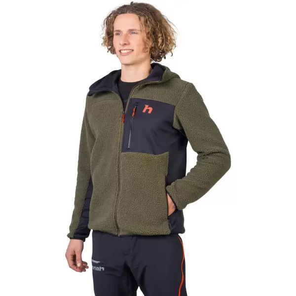  Pánska mikina HANNAH KODIAK HOODY IVY GREEN/ANTHRACITE 