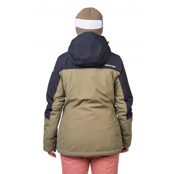  Dámska bunda HANNAH MAKY COL BURNT OLIVE/ANTHRACITE 