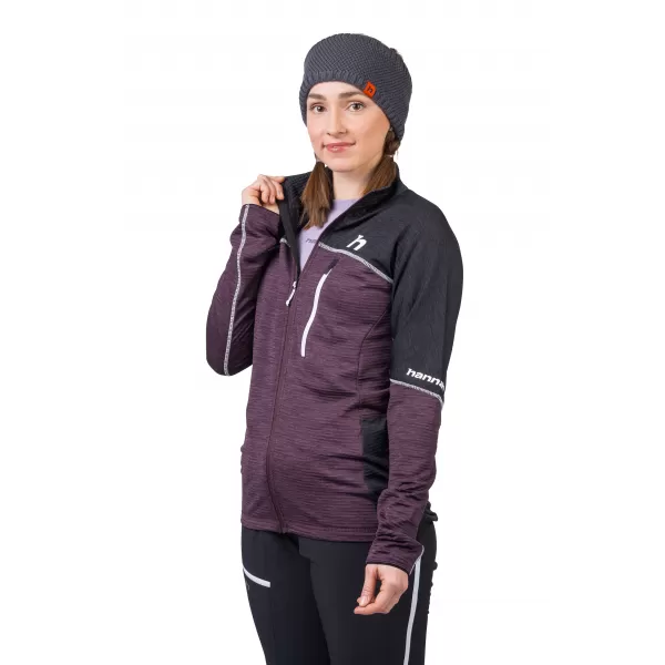  Dámska mikina HANNAH MEDA PRUNE PURPLE MEL 
