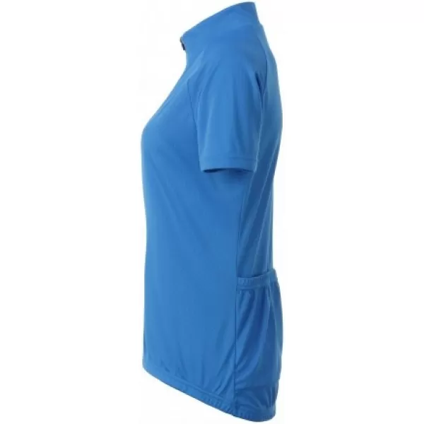  Dámsky cyklo dres ALTISPORT NoPrint NP/ALW115NJ BRIGHT BLUE 