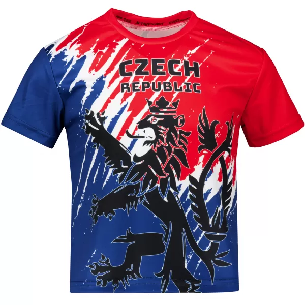  Detské funkčné tričko premium ALTISPORT VOJ/ALK036TR01 ČERVENÁ 