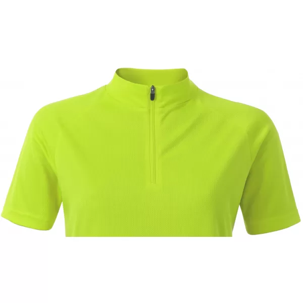  Dámsky cyklo dres ALTISPORT NoPrint NP/ALW115NJ BRIGHT YELLOW 