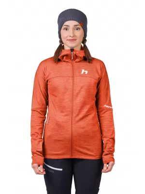 Dámska mikina HANNAH MEDA HOODY SPICY ORANGE MEL