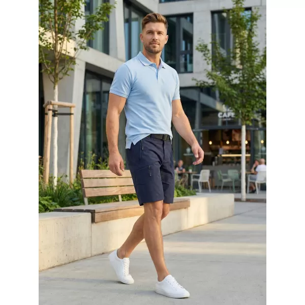  Pánske šortky ALTISPORT NoPrint NP/ALM4021NJ NAVY 