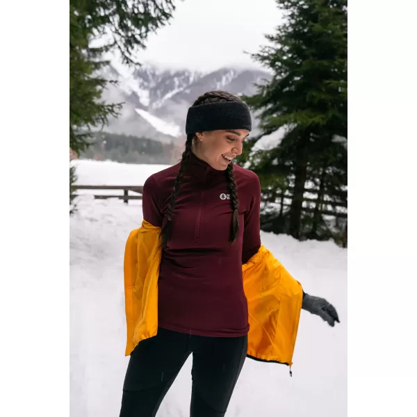  Dámske termo tričko NORDBLANC FLOATY NBBLD7975 VÍNOVÁ 