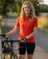 Dámsky cyklo dres ALTISPORT NoPrint NP/ALW115NJ BRIGHT ORANGE